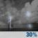 Tonight: Areas of smoke and a chance of showers and thunderstorms. Partly cloudy, with a low around 70. Heat index values as high as 98. Southeast wind around 1 mph. Chance of precipitation is 30%. New rainfall amounts less than a tenth of an inch possible. Tonight: Areas Of Smoke