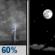 Tonight: Showers and thunderstorms likely before 8pm, then a slight chance of showers and thunderstorms between 8pm and 9pm. Mostly clear. Low around 68, with temperatures rising to around 70 overnight. Heat index values as high as 102. West wind 6 to 9 mph, with gusts as high as 21 mph. Chance of precipitation is 60%. New rainfall amounts between a tenth and quarter of an inch possible. Tonight: Showers And Thunderstorms Likely then Mostly Clear