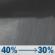 Tonight: A chance of rain showers. Cloudy, with a low around 49. Northeast wind 2 to 6 mph. Chance of precipitation is 40%. New rainfall amounts less than a tenth of an inch possible. Tonight: Chance Rain Showers